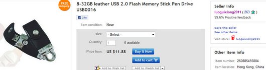 8-32GB leather USB 2
